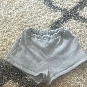 Princess Polly gray sweatshorts
